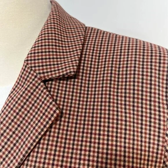 A New Day NWT Preppy Plaid Classic Boyfriend Academic Career Blazer [size XL] - Picture 5 of 9